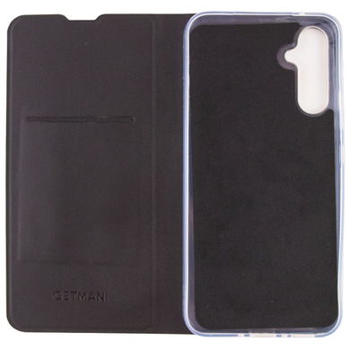 Кожаный чехол книжка GETMAN Elegant (PU) для Samsung Galaxy A54 5G Черный