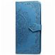 Шкіряний чохол (книжка) Art Case з візитницею для Huawei Y5p, Синий