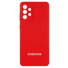 Чохол Silicone Cover Full Camera (AA) для Samsung Galaxy A33 5G, Червоний / Red