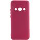 Чохол Silicone Cover Lakshmi Full Camera (A) для Xiaomi Redmi A3, Бордовый / Marsala