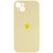Чохол Silicone Case Full Camera Protective (AA) для Apple iPhone 15 (6.1"), Желтый / Mellow Yellow