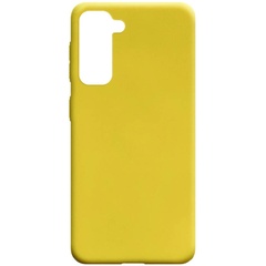 Силіконовий чохол Candy для Samsung Galaxy S21 +, Желтый