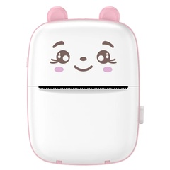 Портативный детский термопринтер Mini А8С Розовый