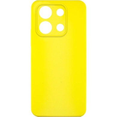 Чохол Silicone Cover Lakshmi Full Camera (A) для Xiaomi Poco X6, Жовтий / Flash