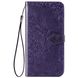Кожаный чехол (книжка) Art Case с визитницей для Samsung Galaxy A35 Фиолетовый