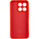 Чехол Silicone Cover Lakshmi Full Camera (A) для Huawei Honor X8a Красный / Red
