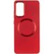 TPU чехол Bonbon Metal Style with MagSafe для Samsung Galaxy S24+ Красный / Red