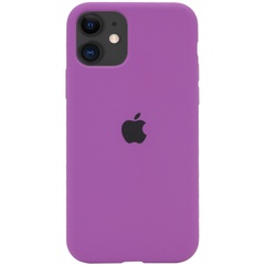 Чохол Silicone Case Full Protective (AA) для Apple iPhone 11 (6.1"), Фиолетовый / Grape