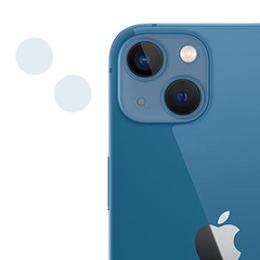Гнучке захисне скло 0.18mm на камеру (тех.пак) для Apple iPhone 13 mini / 13, Прозорий