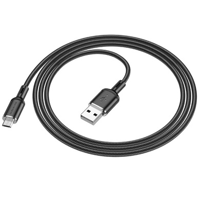 Дата кабель Borofone BX90 Cyber USB to MicroUSB (1m), Black