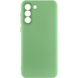 Чехол Silicone Cover Lakshmi Full Camera (A) для Samsung Galaxy S24+ Зеленый / Pistachio