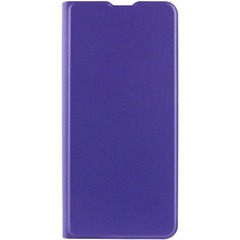 Кожаный чехол книжка GETMAN Elegant (PU) для Motorola Moto G14 Фиолетовый