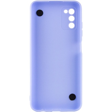 Чехол Chained Heart c подвесной цепочкой для Samsung Galaxy A05s Lilac Blue