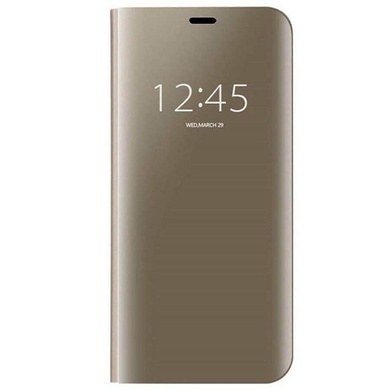 Чехол-книжка Clear View Standing Cover для Samsung Galaxy A70s, Золотой