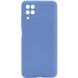 Силиконовый чехол Candy Full Camera для Samsung Galaxy M33 5G Голубой / Mist blue