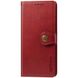 Кожаный чехол книжка GETMAN Gallant (PU) для Motorola Moto G24 / G04 Красный