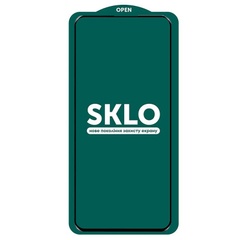 Захисне скло SKLO 5D (тех.пак) для Xiaomi Poco X4 GT, Черный / Белая подложка
