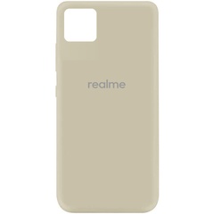 Чохол Silicone Cover My Color Full Protective (A) для Realme C11, Бежевий / Antique White