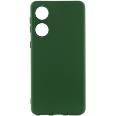 Чехол Silicone Cover Lakshmi Full Camera (AAA) для Oppo A78 4G Зеленый / Cyprus Green