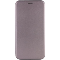 Кожаный чехол (книжка) Classy для Motorola Moto G24 / G04 Серый