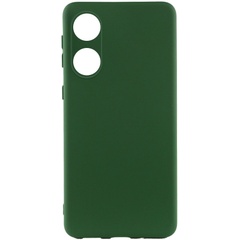 Чехол Silicone Cover Lakshmi Full Camera (A) для Oppo A78 4G Зеленый / Dark green
