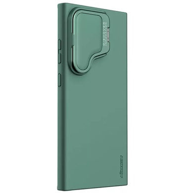 Силиконовая накладка Nillkin Camshield Silky Prop для Samsung Galaxy S24 Ultra Dark Green