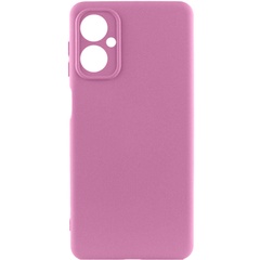 Чехол Silicone Cover Lakshmi Full Camera (A) для Motorola Moto G14 Розовый / Pink