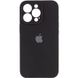 Чехол Silicone Case Full Camera Protective (AA) для Apple iPhone 15 Pro (6.1") Черный / Black