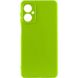 Чехол Silicone Cover Lakshmi Full Camera (A) для Motorola Moto G14 Салатовый / Neon Green