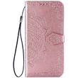 Кожаный чехол (книжка) Art Case с визитницей для Samsung Galaxy A04s Розовый
