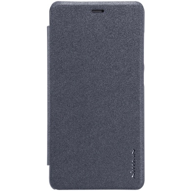 Кожаный чехол (книжка) Nillkin Sparkle Series для Xiaomi Redmi 3, Черный