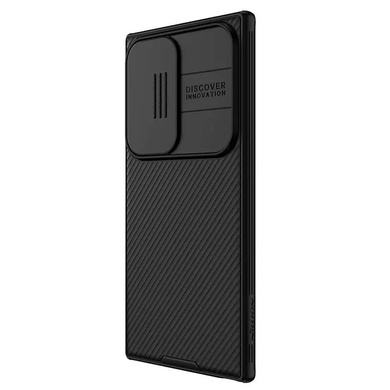 Карбоновая накладка Nillkin CamShield Pro Magnetic для Samsung Galaxy S24 Ultra Black