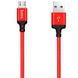 Дата кабель Hoco X14 Times Speed Micro USB Cable (1m) Красный