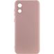 Чохол Silicone Cover Lakshmi Full Camera (A) для Samsung Galaxy A03 Core, Рожевий / Pink Sand