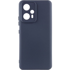 Чохол Silicone Cover Lakshmi Full Camera (A) для Xiaomi Redmi Note 12T Pro, Синий / Midnight Blue
