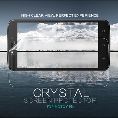 Захисна плівка Nillkin Crystal для Motorola Moto C Plus, Анти-отпечатки