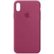 Чохол Silicone Case Full Protective (AA) для Apple iPhone XR (6.1 "), Малиновый / Pomegranate