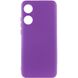 Чехол Silicone Cover Lakshmi Full Camera (A) для Oppo A78 4G Фиолетовый / Purple