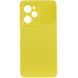 Чехол Silicone Cover Lakshmi Full Camera (AAA) для Xiaomi Redmi Note 12 4G Желтый / Yellow