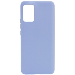 Силіконовий чохол Candy для Realme C33, Голубой / Lilac Blue