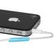 Заглушка силиконовая для Apple iPhone 4/4S Apple IPad 2/3, Белый