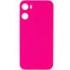 Чехол Silicone Cover Lakshmi Full Camera (AAA) для Oppo A57s / A77s Розовый / Barbie pink