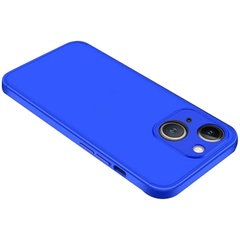 Пластикова накладка GKK LikGus 360 градусів (opp) для Apple iPhone 13 (6.1"), Синий