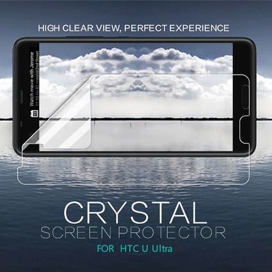 Защитная пленка Nillkin Crystal для HTC U Ultra, Анти-отпечатки