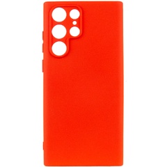 Чехол Silicone Cover Lakshmi Full Camera (A) для Samsung Galaxy S24 Ultra Красный / Red