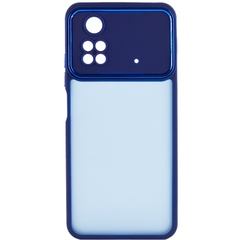 TPU+PC чохол Accent для Xiaomi Poco M4 Pro 4G, Blue