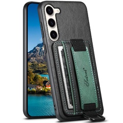 Кожаный чехол Wallet case and straps для Samsung Galaxy A54 5G Черный / Black