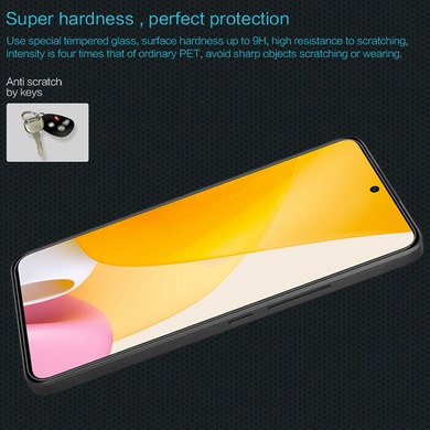 Защитное стекло Nillkin (H) для Xiaomi Poco X5 5G / Redmi Note 12 4G/5G Прозрачный