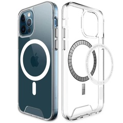 Чохол TPU Space Case with MagSafe для Apple iPhone 11 Pro (5.8"), Прозорий