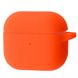 Силиконовый футляр New с карабином для наушников AirPods 3 Оранжевый / Orange